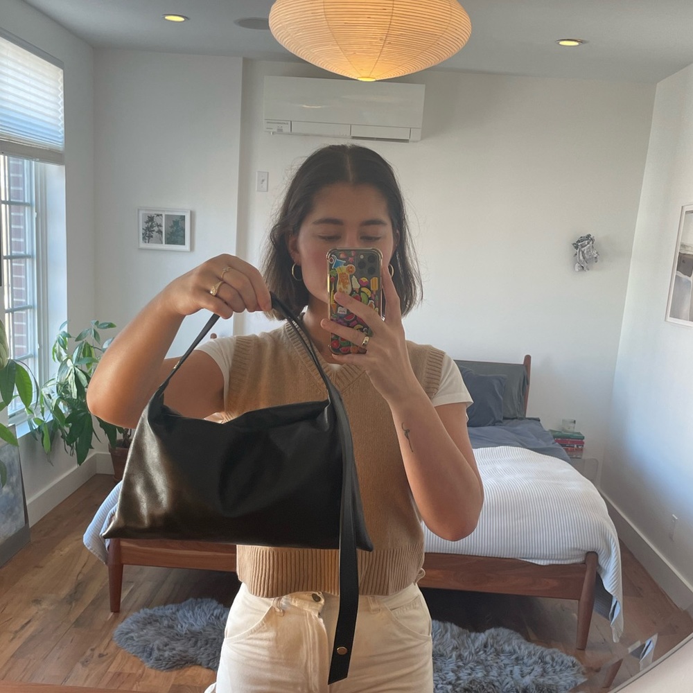 Simon Miller Black Leather Puffin Bag